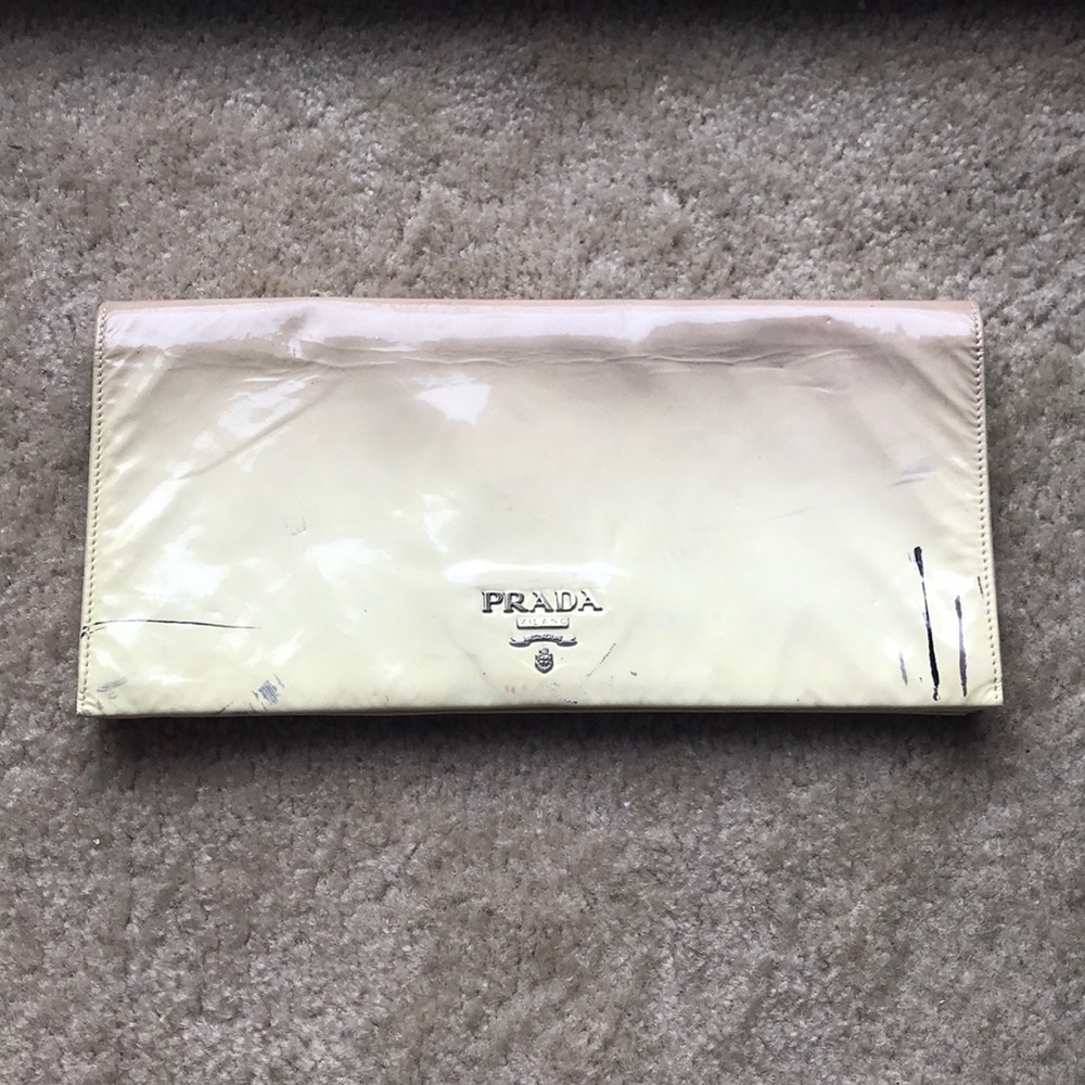 Vintage Prada fold purse